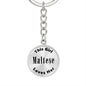 Maltese - Luxury Keychain