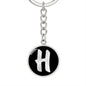 Initial H v2b - Luxury Keychain
