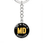 Heart In Maryland - Luxury Keychain