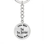 Toy Fox Terrier - Luxury Keychain
