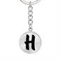 Initial H v1b - Luxury Keychain