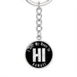 Heart In Hawaii v02 - Luxury Keychain