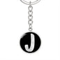 Initial J v2b - Luxury Keychain