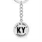 Heart In Kentucky v01 - Luxury Keychain