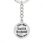 Scottish Deerhound - Luxury Keychain