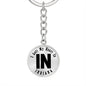 Heart In Indiana v01 - Luxury Keychain