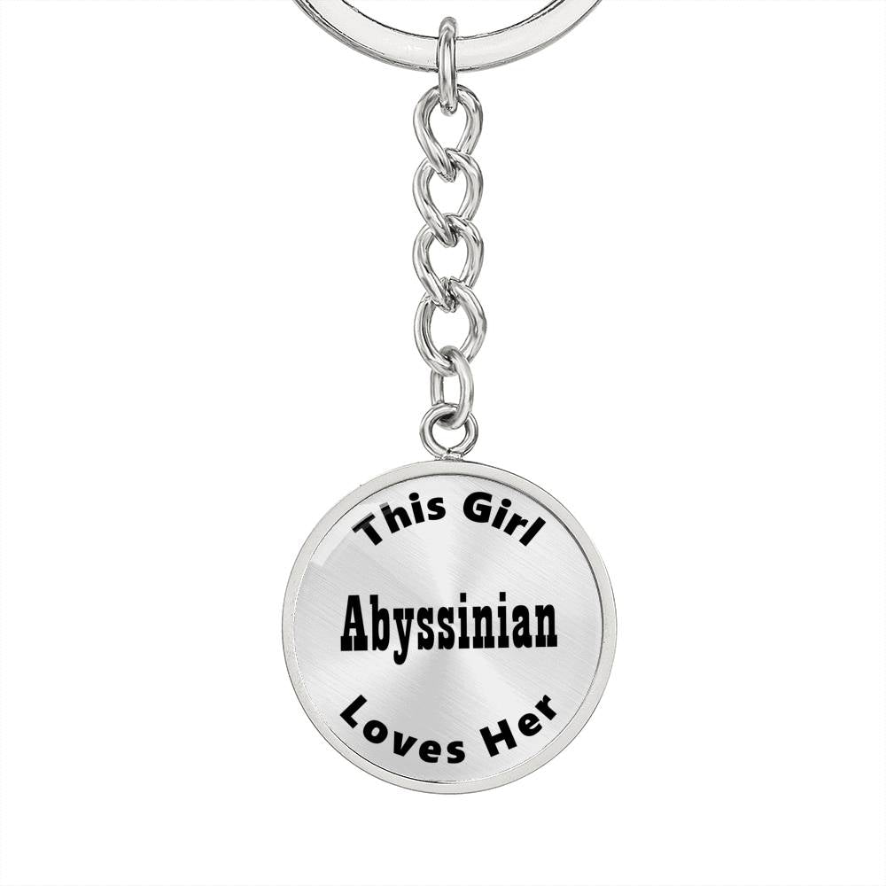 Abyssinian - Luxury Keychain