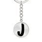 Initial J v1b - Luxury Keychain