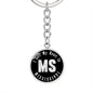 Heart In Mississippi v02 - Luxury Keychain