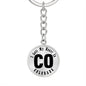 Heart In Colorado v01 - Luxury Keychain