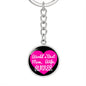 World's Best Mom, Wife, Runner - Luxury Keychain