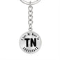 Heart In Tennessee v01 - Luxury Keychain