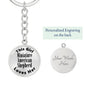 Miniature American Shepherd - Luxury Keychain