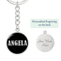 Angela v02 - Luxury Keychain