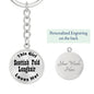 Scottish Fold Longhair - Luxury Keychain