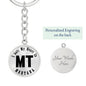 Heart In Montana v01 - Luxury Keychain