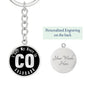 Heart In Colorado v02 - Luxury Keychain
