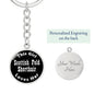 Scottish Fold Shorthair v2 - Luxury Keychain