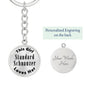 Standard Schnauzer - Luxury Keychain