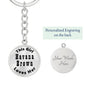Havana Brown - Luxury Keychain