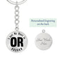 Heart In Oregon v01 - Luxury Keychain