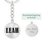 Leah v01 - Luxury Keychain