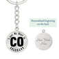 Heart In Colorado v01 - Luxury Keychain