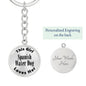 Spanish Water Dog - Luxury Keychain