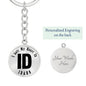 Heart In Idaho v01 - Luxury Keychain