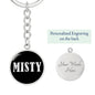 Misty v02 - Luxury Keychain