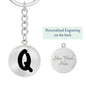 Initial Q v1b - Luxury Keychain