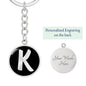 Initial K v2b - Luxury Keychain