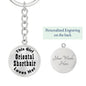 Oriental Shorthair - Luxury Keychain