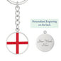 English Flag - Luxury Keychain