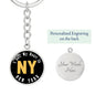 Heart In New York - Luxury Keychain