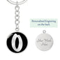 Initial O v2b - Luxury Keychain