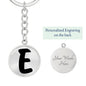 Initial E v1b - Luxury Keychain
