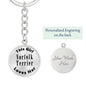 Norfolk Terrier - Luxury Keychain