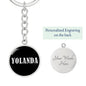 Yolanda v02 - Luxury Keychain