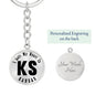 Heart In Kansas v01 - Luxury Keychain