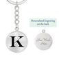 Initial K v1a - Luxury Keychain