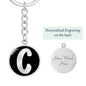 Initial C v2b - Luxury Keychain