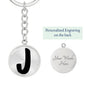 Initial J v1b - Luxury Keychain