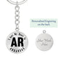 Heart In Arkansas v01 - Luxury Keychain