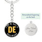 Heart In Delaware - Luxury Keychain