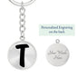 Initial T v1b - Luxury Keychain