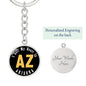 Heart In Arizona - Luxury Keychain