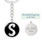 Initial S v2b - Luxury Keychain
