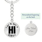 Heart In Hawaii v01 - Luxury Keychain