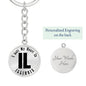 Heart In Illinois v01 - Luxury Keychain